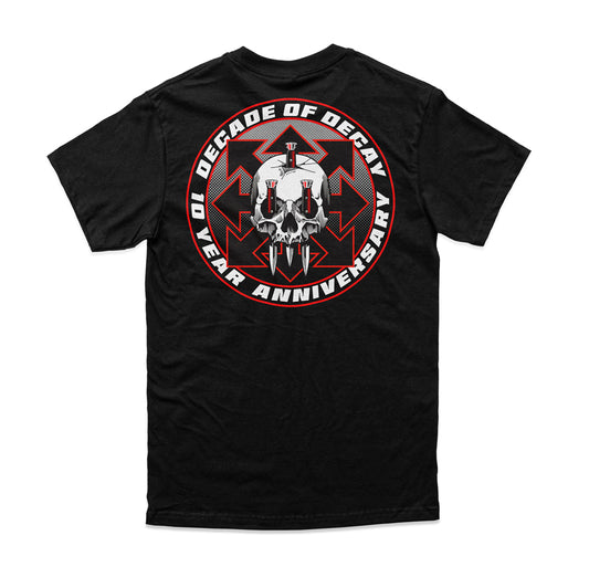 Decade of Decay 10th Anniversary T-Shirt